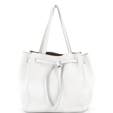Phantom Tie Cabas Tote Leather Medium