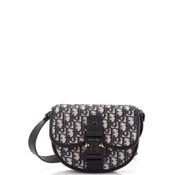 Gallop Flap Messenger Bag Oblique Canvas Mini
