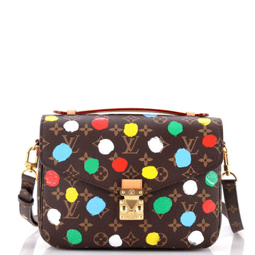 Pochette Metis Yayoi Kusama Painted Dots Monogram Canvas