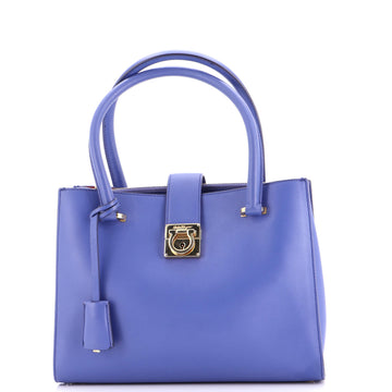 Gancio Lock Tote Leather Small