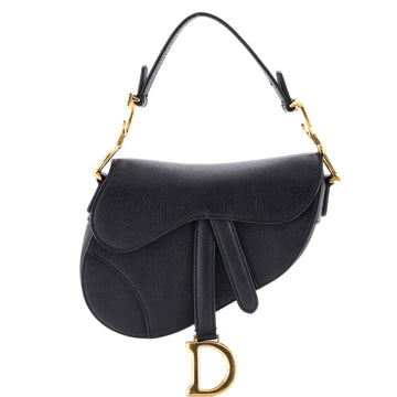 Saddle Handbag Leather Mini