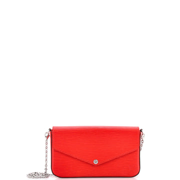 Felicie Pochette Epi Leather