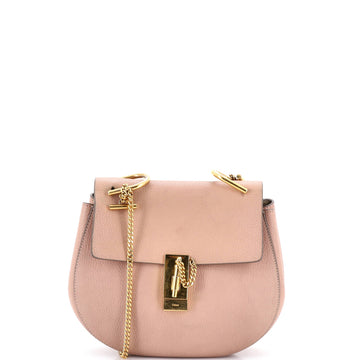 Drew Patchwork Crossbody Bag Leather Small