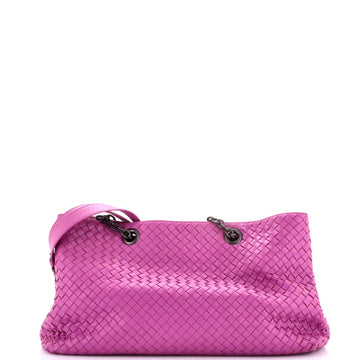Double Chain Tote Intrecciato Nappa Large