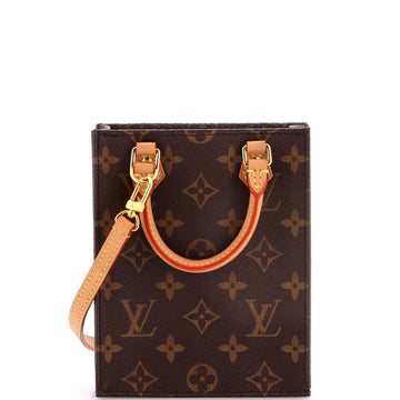 Petit Sac Plat Bag Monogram Canvas