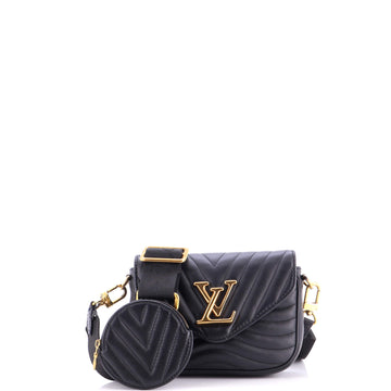 New Wave Multi Pochette Quilted Leather