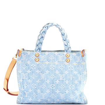 Let Go Tote Monogram Denim PM