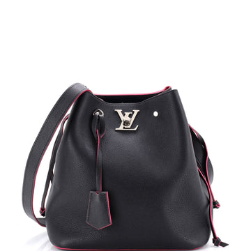 Lockme Bucket Bag Leather