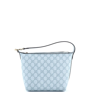 Ophidia Zip Shoulder Bag GG Coated Canvas Super Mini