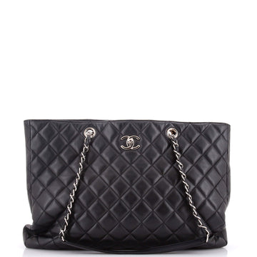 Classic CC Shopping Tote Quilted Calfskin Large