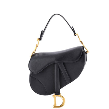 Saddle Handbag Leather Mini