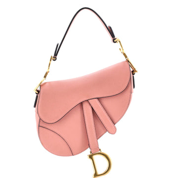 Saddle Handbag Leather Mini