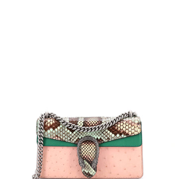 Dionysus Bag Python and Ostrich Small