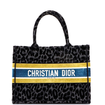 Book Tote Mizza Embroidered Canvas and Velvet Medium