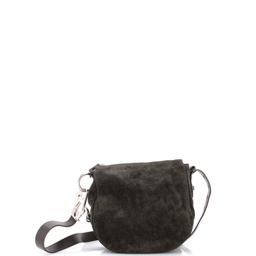 Knight Shoulder Bag Suede Small
