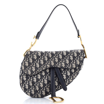Saddle Handbag Oblique Canvas Medium