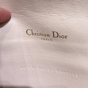 Lady Dior Chain Pouch Cannage Quilt Leather