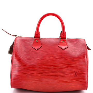 Speedy Handbag Epi Leather 25