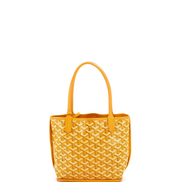 Anjou Reversible Tote Coated Canvas Mini