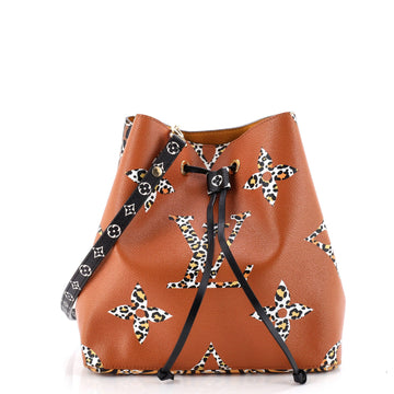 NeoNoe Handbag Limited Edition Jungle Monogram Giant