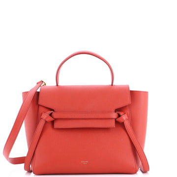 Belt Bag Textured Leather Micro