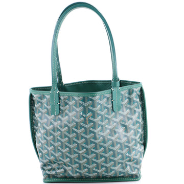 Anjou Reversible Tote Coated Canvas Mini