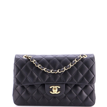 Classic Double Flap Bag Quilted Lambskin Small