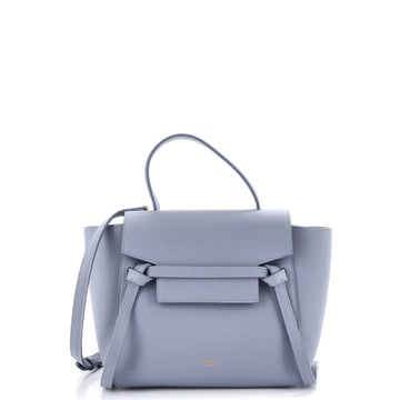 Belt Bag Textured Leather Nano