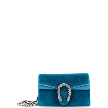 Dionysus Bag Velvet Super Mini