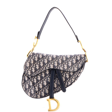 Saddle Handbag Oblique Canvas Medium