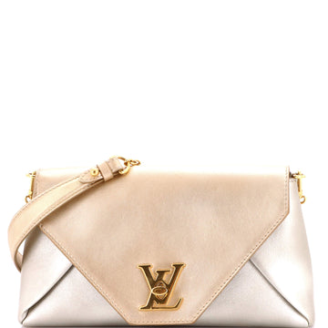 Love Note Chain Clutch Leather