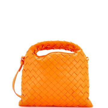 Hop Top Handle Bag Intrecciato Nappa Mini
