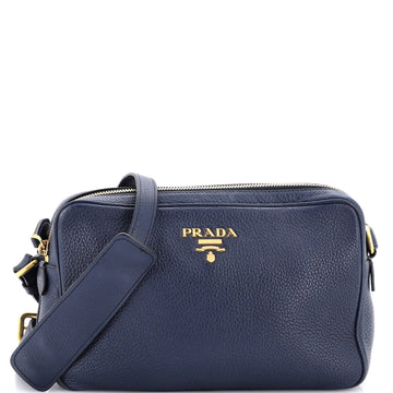 Double Zip Camera Bag Vitello Phenix Medium