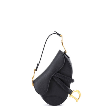 Saddle Handbag Leather Mini