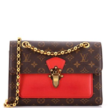 Victoire Handbag Monogram Canvas and Leather
