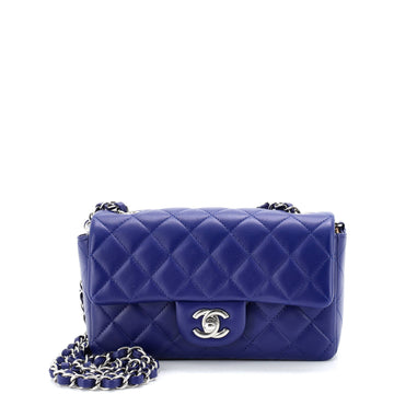 Classic Single Flap Bag Quilted Lambskin Mini