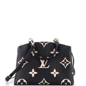 Petit Palais Handbag Bicolor Monogram Empreinte Giant