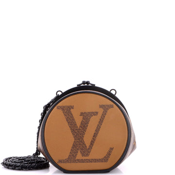 Boursicot Boite Chapeau Bag Reverse Monogram Giant