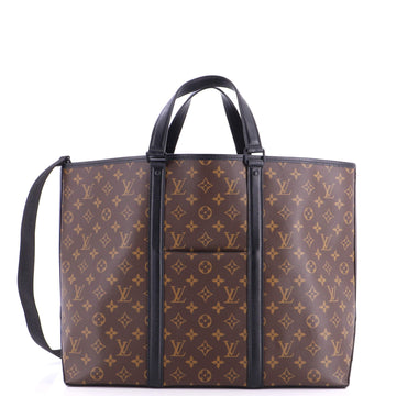 Weekend Tote Macassar Monogram Canvas GM