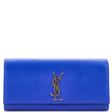 Classic Monogram Clutch Leather Long