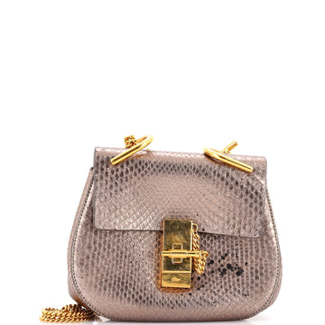 Drew Crossbody Bag Python Mini