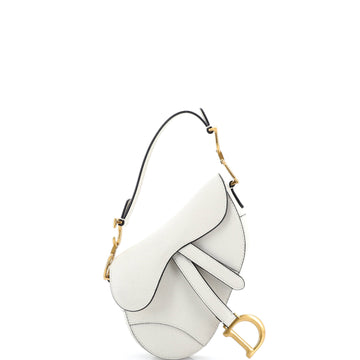 Saddle Handbag Leather Mini
