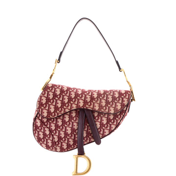Saddle Handbag Oblique Canvas Medium