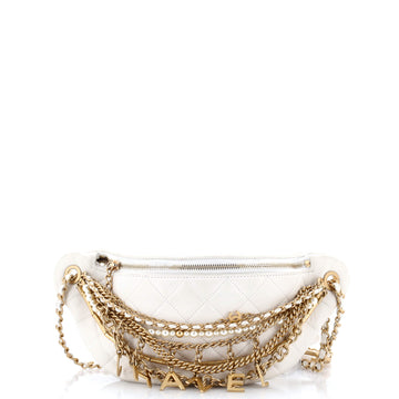 All About Chains Waist Bag Quilted Lambskin