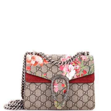 Dionysus Bag Blooms Print GG Coated Canvas Mini