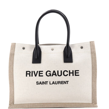 Rive Gauche Shopper Tote Canvas Small