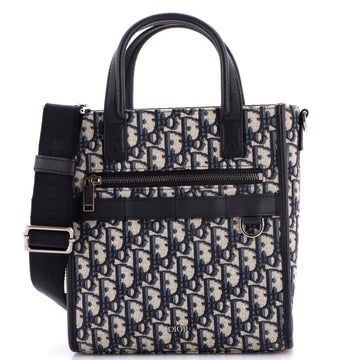 Safari North South Convertible Tote Oblique Canvas Small