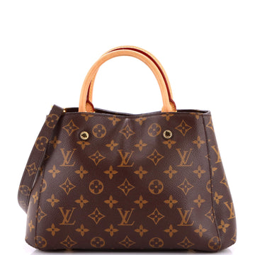 Montaigne Handbag Monogram Canvas BB