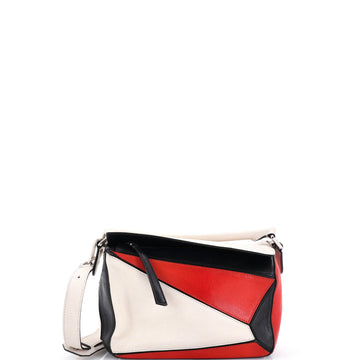 Puzzle Bag Leather Small