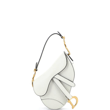 Saddle Handbag Leather Mini